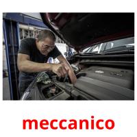 meccanico picture flashcards