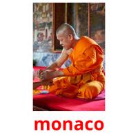 monaco Bildkarteikarten