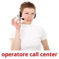 operatore call center picture flashcards