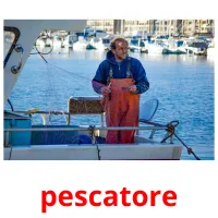 pescatore flashcards illustrate