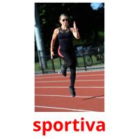 sportiva picture flashcards