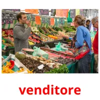 venditore flashcards illustrate