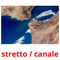stretto / canale card for translate
