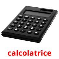 calcolatrice flashcards illustrate