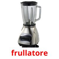 frullatore picture flashcards