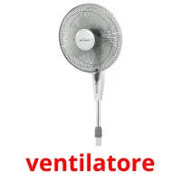 ventilatore flashcards illustrate