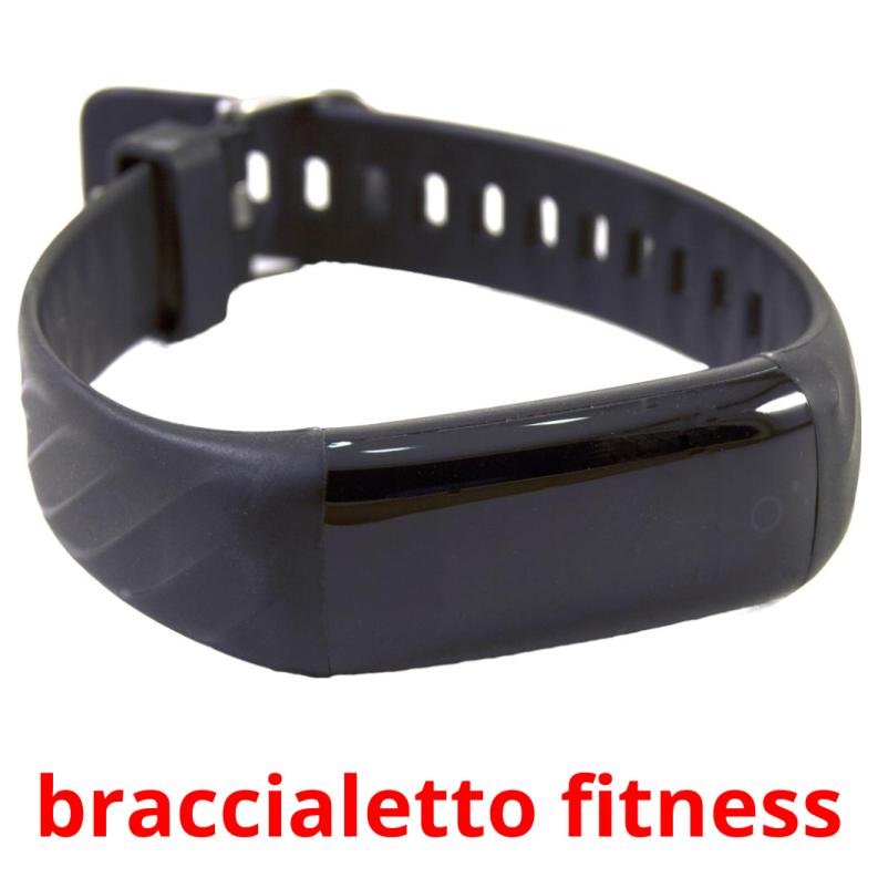 braccialetto fitness picture flashcards