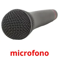 microfono flashcards illustrate