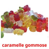 caramelle gommose Tarjetas didacticas