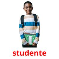 studente picture flashcards
