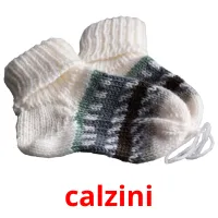 calzini flashcards illustrate