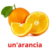 un'arancia card for translate