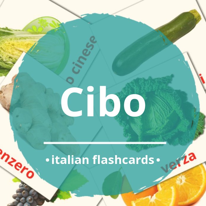 Beginner Italian Flashcards - Fruit / Frutta