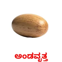 ಅಂಡವೃತ್ತ Tarjetas didacticas