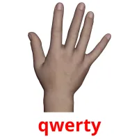 qwerty Tarjetas didacticas