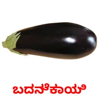 ಬದನೆಕಾಯಿ picture flashcards