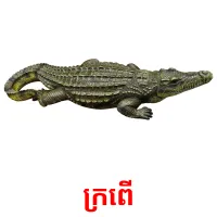 ក្រពើ ansichtkaarten