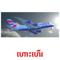 ហោះហើរ picture flashcards