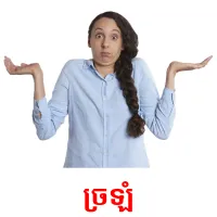 ច្រឡំ picture flashcards