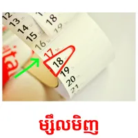 ម្សឹលមិញ picture flashcards