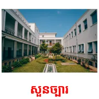 សួនច្បារ picture flashcards