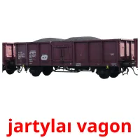 jartylaı vagon flashcards illustrate