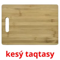 kesý taqtasy cartões com imagens