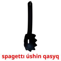 spagettı úshіn qasyq card for translate