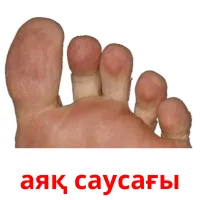аяқ саусағы picture flashcards