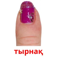 тырнақ picture flashcards