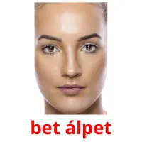 bet álpet Bildkarteikarten