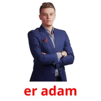 er adam Bildkarteikarten