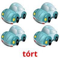 tórt picture flashcards