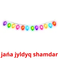 jańa jyldyq shamdar flashcards illustrate