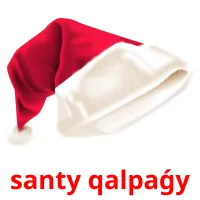 santy qalpaǵy flashcards illustrate