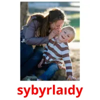 sybyrlaıdy picture flashcards