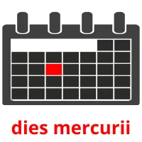 dies mercurii Tarjetas didacticas