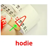 hodie Tarjetas didacticas