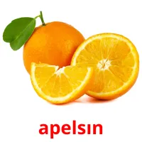 apelsın flashcards illustrate