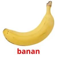 banan flashcards illustrate