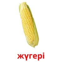 жүгері picture flashcards