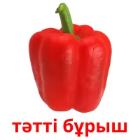 тәтті бұрыш picture flashcards