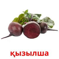 қызылша picture flashcards