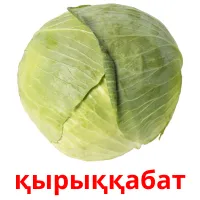 қырыққабат picture flashcards