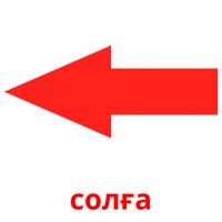 солға picture flashcards