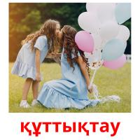 құттықтау picture flashcards
