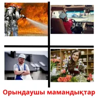 Орындаушы мамандықтар picture flashcards