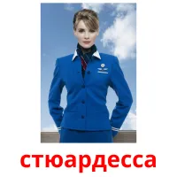 стюардесса picture flashcards