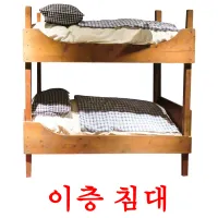 이층 침대 ansichtkaarten