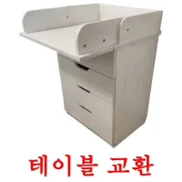 테이블 교환 ansichtkaarten